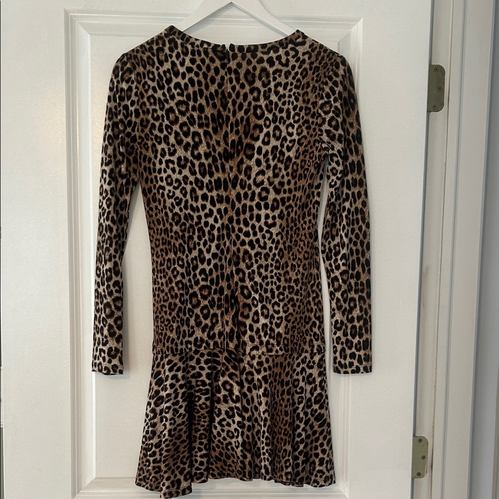 MICHAEL Michael Kors Animal Print Long Sleeve Dress - Picture 5 of 5